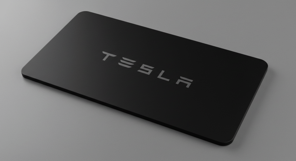 tesla key card